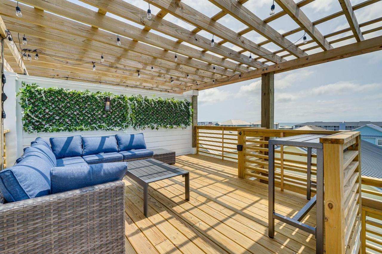 Carolina Beach Vacation Rental With Rooftop Terrace Екстер'єр фото